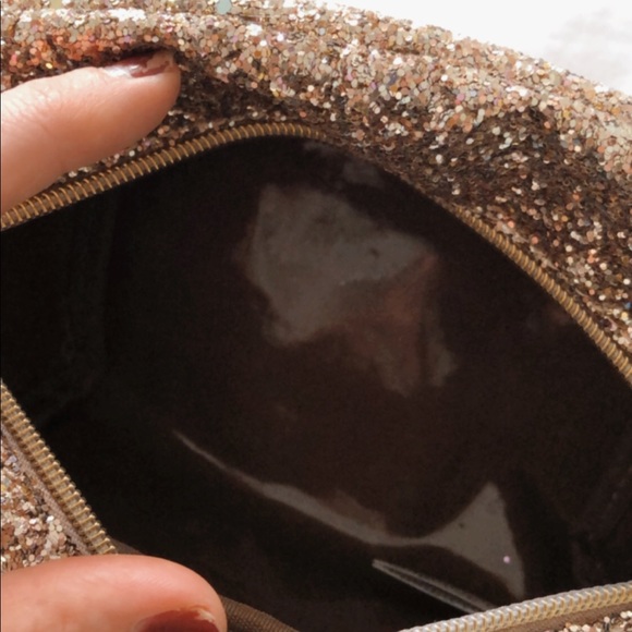 Gold Old Navy Sparkly Make up Bag - Picture 4 of 4